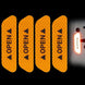 Enhance Your Ride with 4PCS Reflective Warning Stickers for Car Eyebrows – Stylish and Safe Diamond Wheel Design!
