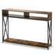 Chic Console Table for a Stylish Entryway - Elevate Your Home Decor with Industrial Elegance!