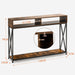 Chic Console Table for a Stylish Entryway - Elevate Your Home Decor with Industrial Elegance!