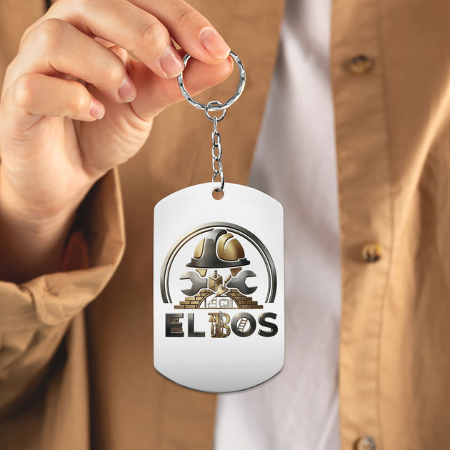 Charming Aluminium Keychain - Your Perfect Everyday Companion