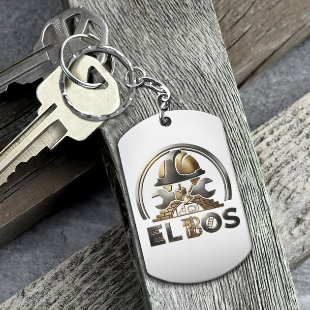 Charming Aluminium Keychain - Your Perfect Everyday Companion
