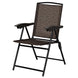 Elevate Your Outdoor Gatherings with Our Stylish Set of 4 Adjustable Folding Chairs!
