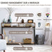 Chic Console Table for a Stylish Entryway - Elevate Your Home Decor with Industrial Elegance!