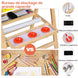 Tableau d'Art 3-en-1 Réglable pour Enfants - Stimulez la Créativité avec un Chevalet Pratique et Coloré pour les Petits Artistes