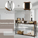 Chic Console Table for a Stylish Entryway - Elevate Your Home Decor with Industrial Elegance!