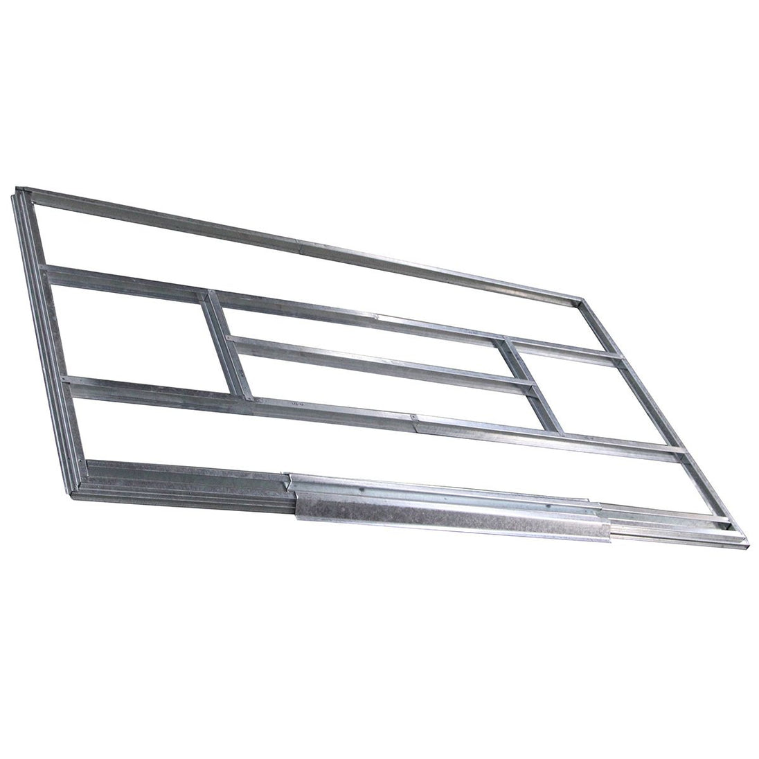 Transformez votre jardin avec notre abri en tôle galvanisée gris ! Parfait pour le rangement de vos outils avec double porte et aérations.