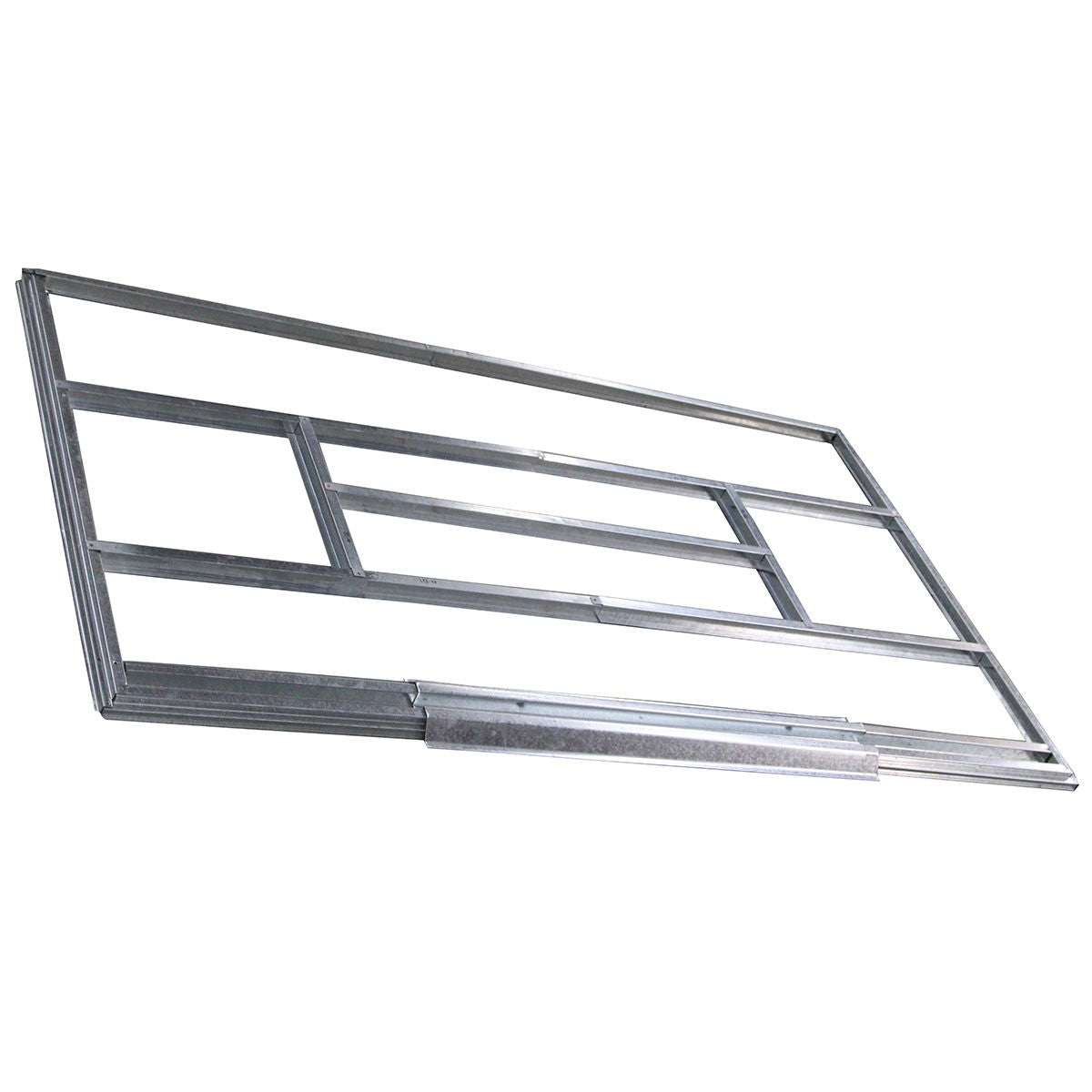 Transformez votre jardin avec notre abri en tôle galvanisée gris ! Parfait pour le rangement de vos outils avec double porte et aérations.