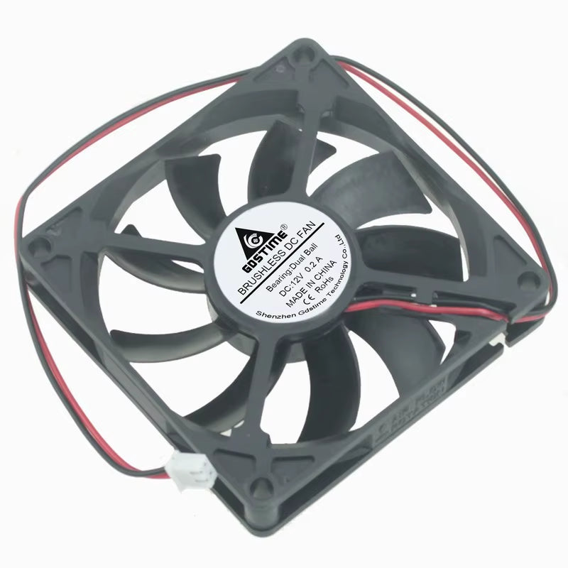 Enhance Your Cooling Experience with the High-Performance 8CM Brushless Cooling Fan - Ideal for 12V Power Supply Chassis