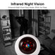 5MP WiFi Indoor Security Camera with Smart Automatic Tracking - Perfect Baby Monitor for Your Smart Home