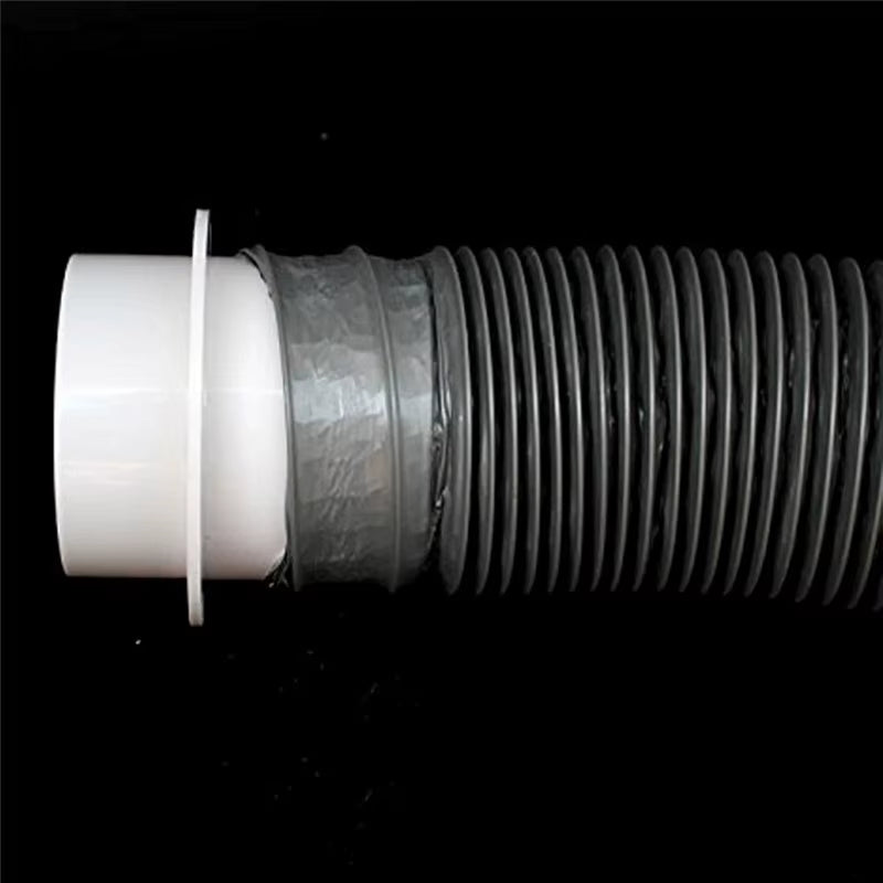 Premium Draft Blocker Ventilation Check Valve - Inline Ducting Damper Shutter for Kitchen & Home Air Control