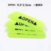 Enhance Your Ride with 4PCS Reflective Warning Stickers for Car Eyebrows – Stylish and Safe Diamond Wheel Design!