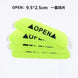 Enhance Your Ride with 4PCS Reflective Warning Stickers for Car Eyebrows – Stylish and Safe Diamond Wheel Design!