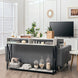 Chic Console Table for a Stylish Entryway - Elevate Your Home Decor with Industrial Elegance!