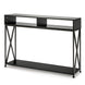 Chic Console Table for a Stylish Entryway - Elevate Your Home Decor with Industrial Elegance!