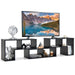 Elevate Your Home with Our Stylish 3-Piece Adjustable TV Stand for TVs Up to 49" - Versatile Design in Black, White, Coffee, or Grey