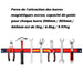 Transform Your Garage with Our Versatile Magnetic Tool Holder - Available in 8", 12", 18", and 60cm Lengths for Ultimate Organization!