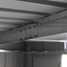 Transformez votre jardin avec notre abri en tôle galvanisée gris ! Parfait pour le rangement de vos outils avec double porte et aérations.
