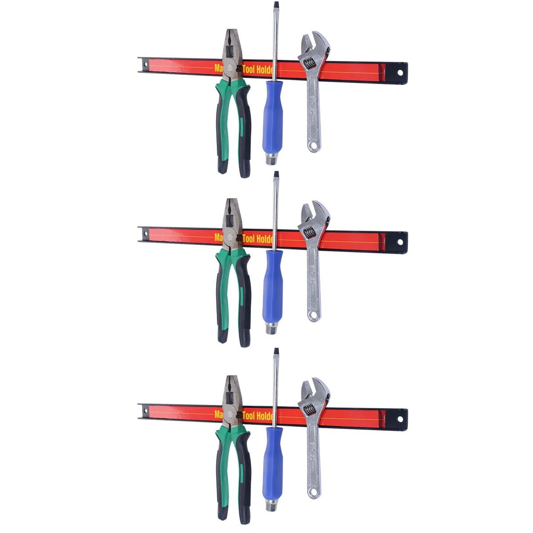Transform Your Garage with Our Versatile Magnetic Tool Holder - Available in 8", 12", 18", and 60cm Lengths for Ultimate Organization!