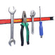 Transform Your Garage with Our Versatile Magnetic Tool Holder - Available in 8", 12", 18", and 60cm Lengths for Ultimate Organization!