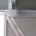 Transformez votre jardin avec notre abri en tôle galvanisée gris ! Parfait pour le rangement de vos outils avec double porte et aérations.