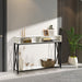 Chic Console Table for a Stylish Entryway - Elevate Your Home Decor with Industrial Elegance!