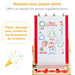 Éveillez la créativité de vos enfants avec notre Chevalet 3 En 1 : Tableau magnétique, rouleau de papier et plus encore ! Dimensions idéales pour des heures de plaisir artistique !