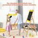 Tableau d'Art 3-en-1 Réglable pour Enfants - Stimulez la Créativité avec un Chevalet Pratique et Coloré pour les Petits Artistes