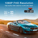 Experience Ultimate Road Safety with Our 1080P Dual Camera WiFi Dash Cam - Complete with Essential Black Box Accessories