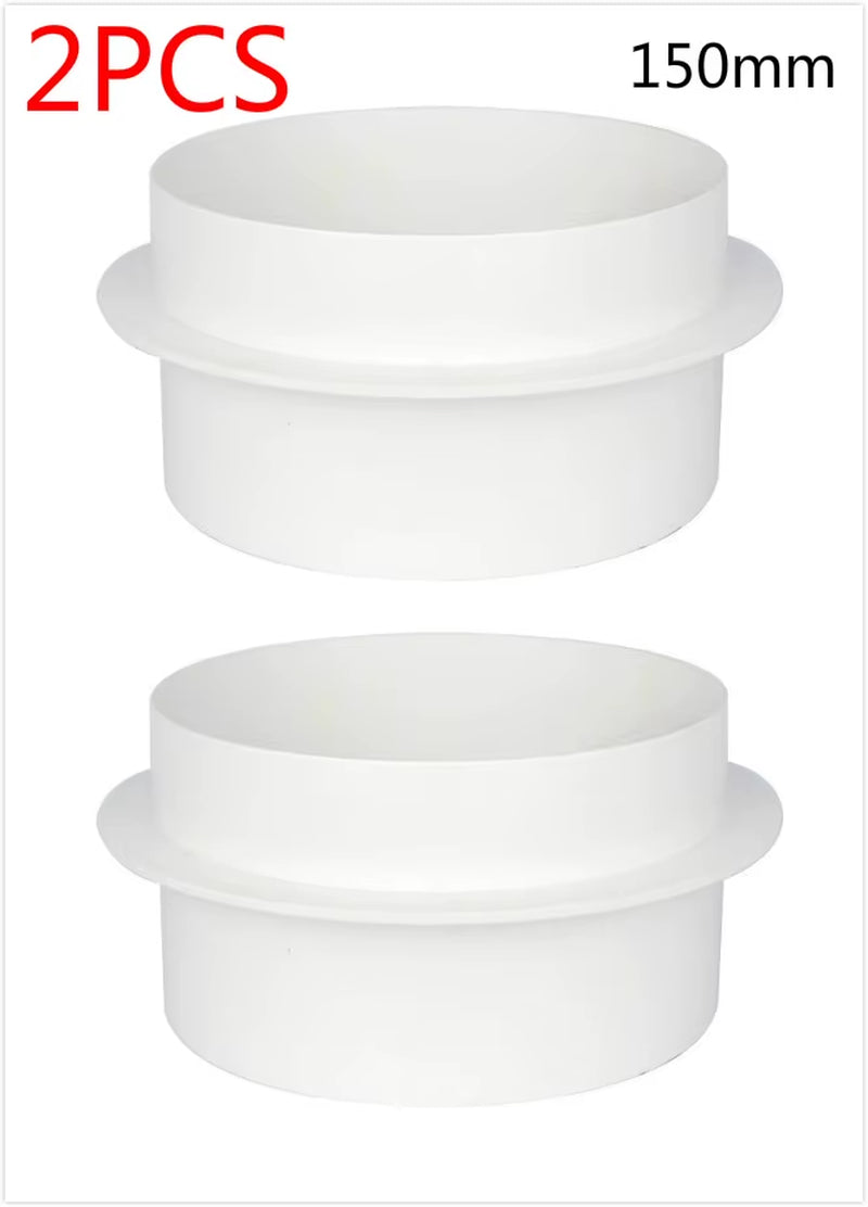 Premium Draft Blocker Ventilation Check Valve - Inline Ducting Damper Shutter for Kitchen & Home Air Control