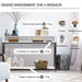 Chic Console Table for a Stylish Entryway - Elevate Your Home Decor with Industrial Elegance!