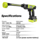 Power Up Your Cleaning with the SEESE Cordless Pressure Washer & Charger Base - Perfect for Cars, Homes, and Gardens!