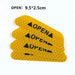 Enhance Your Ride with 4PCS Reflective Warning Stickers for Car Eyebrows – Stylish and Safe Diamond Wheel Design!