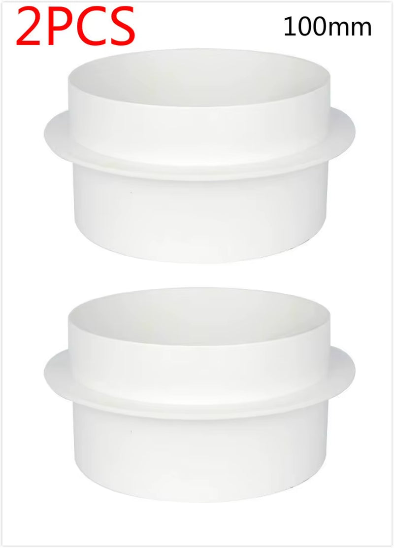 Premium Draft Blocker Ventilation Check Valve - Inline Ducting Damper Shutter for Kitchen & Home Air Control