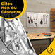 Organisez votre espace de travail avec notre ensemble de 4 panneaux muraux magnétiques et 32 aimants puissants ! Idéal pour un garage, une cuisine ou un bureau impeccablement rangé ! #DIY #Rangement #Atelier