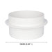 Premium Draft Blocker Ventilation Check Valve - Inline Ducting Damper Shutter for Kitchen & Home Air Control