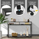 Chic Console Table for a Stylish Entryway - Elevate Your Home Decor with Industrial Elegance!