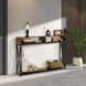 Chic Console Table for a Stylish Entryway - Elevate Your Home Decor with Industrial Elegance!