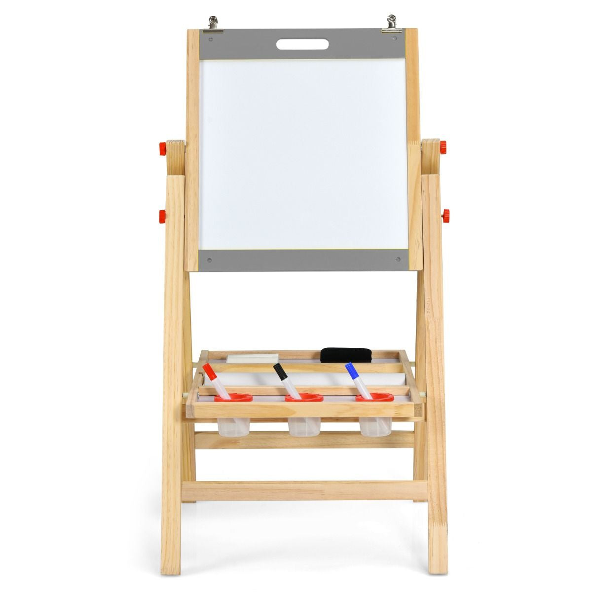 Tableau d'Art 3-en-1 Réglable pour Enfants - Stimulez la Créativité avec un Chevalet Pratique et Coloré pour les Petits Artistes