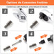 Débloquez vos projets avec notre Kit de 27 PCS Extracteurs de Vis et Boulons en Bleu/Orange - L'outil indispensable pour tous vos travaux de bricolage ! 💪🔧