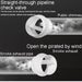 Premium Draft Blocker Ventilation Check Valve - Inline Ducting Damper Shutter for Kitchen & Home Air Control