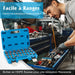 Débloquez vos projets avec notre Kit de 27 PCS Extracteurs de Vis et Boulons en Bleu/Orange - L'outil indispensable pour tous vos travaux de bricolage ! 💪🔧