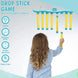 Exciting Challenge Falling Sticks Game - Enhance Hand-Eye Coordination with Fun Stick Catching Toy for Kids and Parents!
