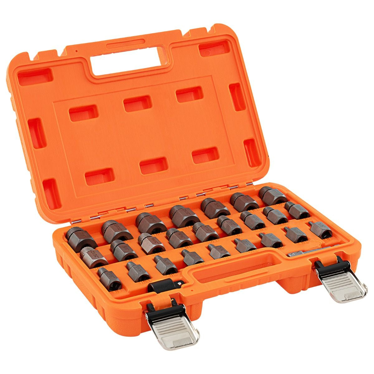 Débloquez vos projets avec notre Kit de 27 PCS Extracteurs de Vis et Boulons en Bleu/Orange - L'outil indispensable pour tous vos travaux de bricolage ! 💪🔧