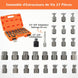Débloquez vos projets avec notre Kit de 27 PCS Extracteurs de Vis et Boulons en Bleu/Orange - L'outil indispensable pour tous vos travaux de bricolage ! 💪🔧