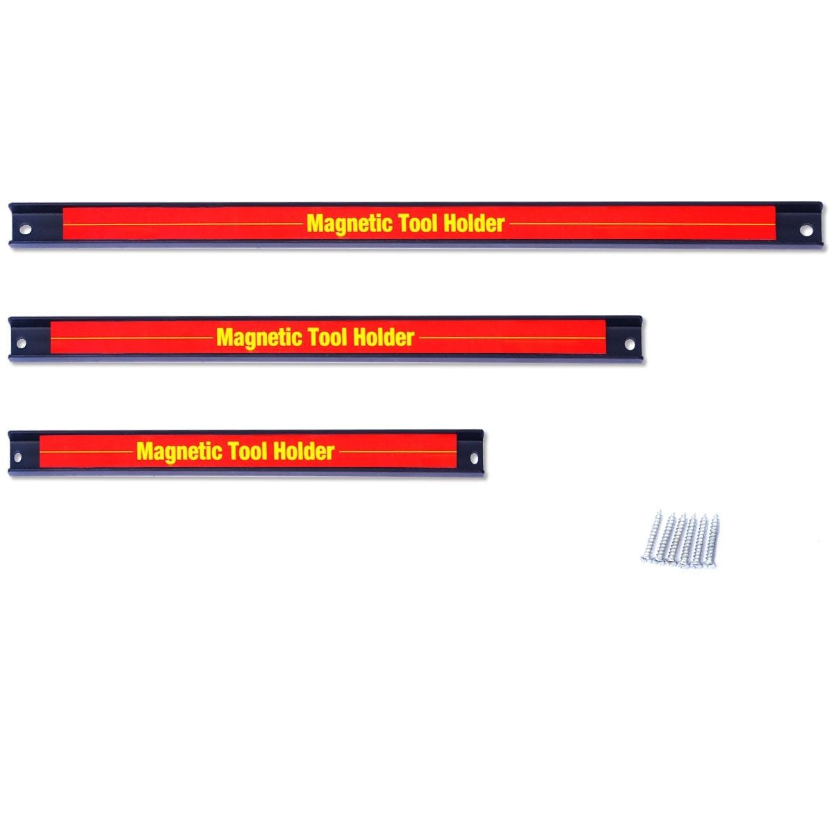 Transform Your Garage with Our Versatile Magnetic Tool Holder - Available in 8", 12", 18", and 60cm Lengths for Ultimate Organization!