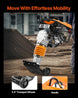 Unleash Your Construction Potential with the Powerful 6.5 HP Pilon Vibrant 196 cm³ - Ideal for Soil and Gravel Compaction!