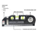 Achieve Precision with the 8Ft/25M Laser Level - Dual Horizontal & Vertical Measurement Tool for Perfect Alignments