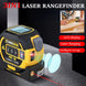 Revolutionize Your Measurements with the 3-in-1 Laser Tape Measure: High-Precision, Intelligent, and Versatile for All Your Building Needs!