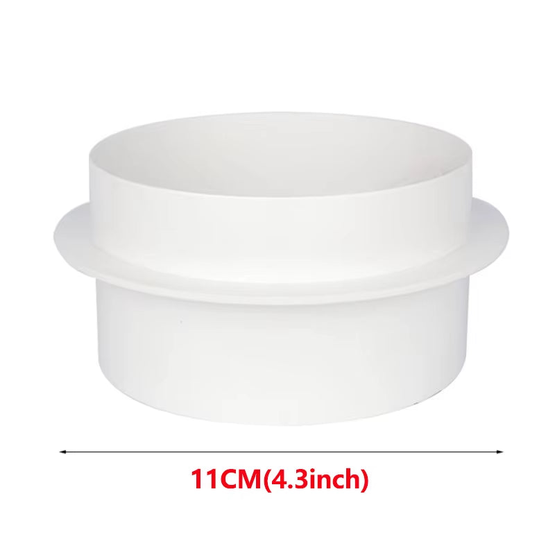 Premium Draft Blocker Ventilation Check Valve - Inline Ducting Damper Shutter for Kitchen & Home Air Control