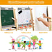 Tableau d'Art 3-en-1 Réglable pour Enfants - Stimulez la Créativité avec un Chevalet Pratique et Coloré pour les Petits Artistes